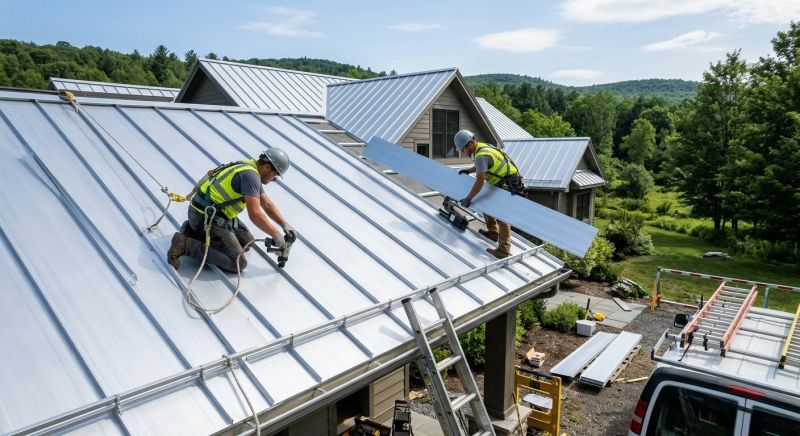Metal Roof Installation in Granville, OH