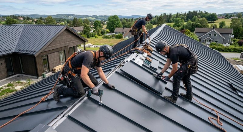 Metal Roof Installation in Westerville, OH