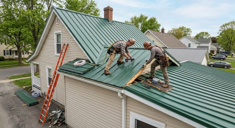 Metal Roof Repair in New Albany, OH