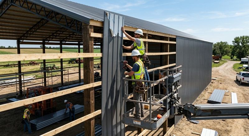 Pole Barn Roof Repair in Granville, OH