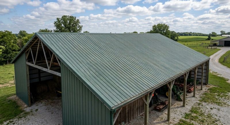 Pole Barn Roof Repair in Mount Vernon, OH