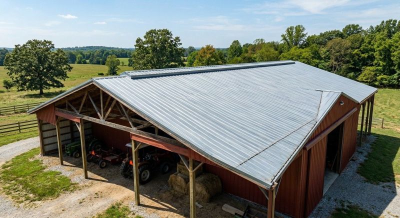 Pole Barn Roof Repair in Mount Vernon, OH