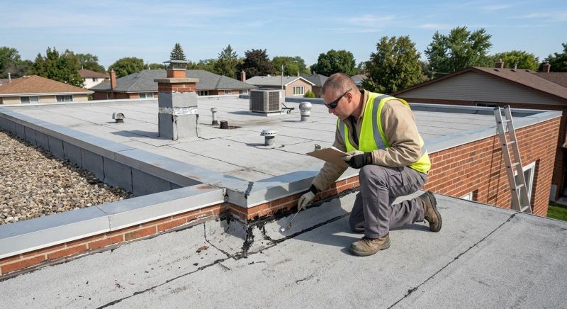 Roof Damage Inspection in Dublin, OH