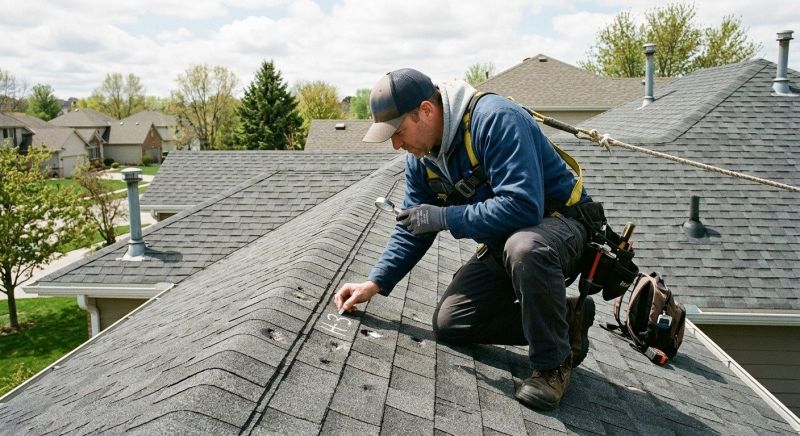 Roof Damage Inspection in Reynoldsburg, OH