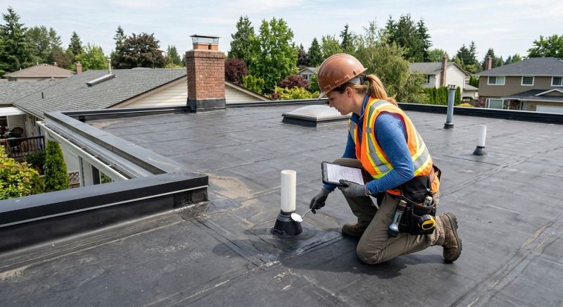 Roof Damage Inspection in Reynoldsburg, OH