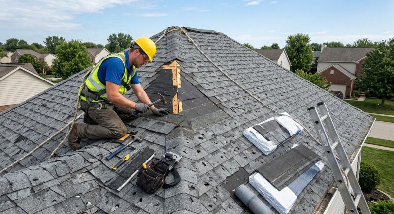 Roof Damage Repair in Hilliard, OH