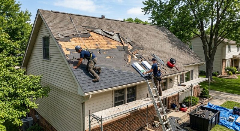 Roof Damage Repair in Knox County, OH