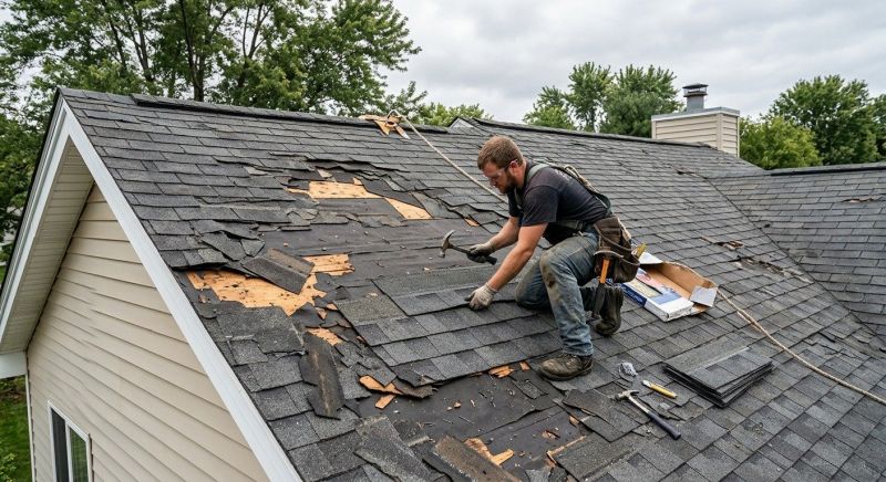 Roof Damage Repair in Reynoldsburg, OH