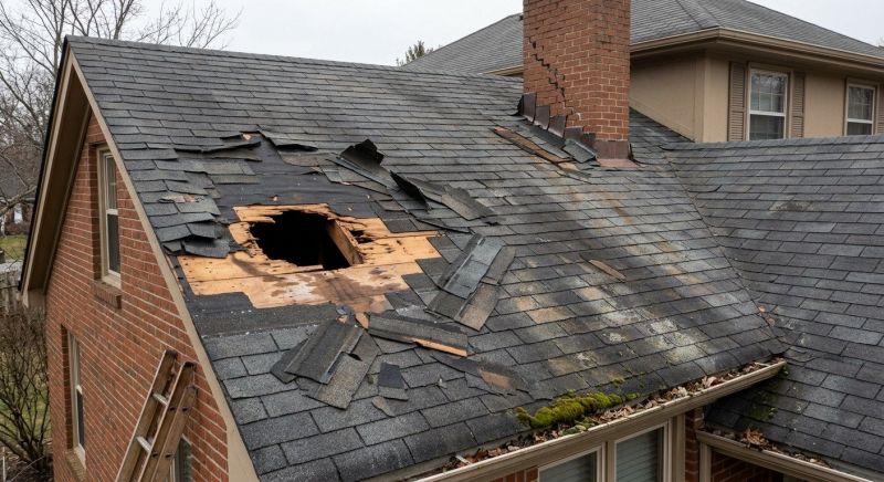 Roof Damage Restoration in Marengo, OH