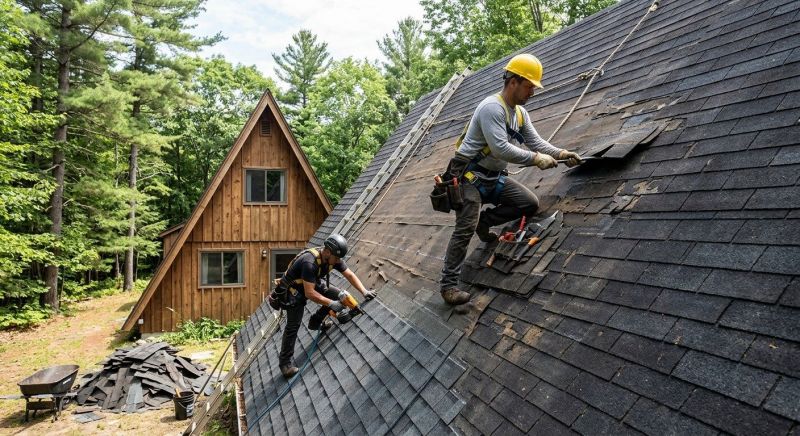 Roofline Repair in Sunbury, OH