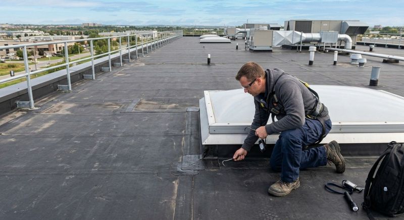 Rubber Roof Inspection in Sunbury, OH