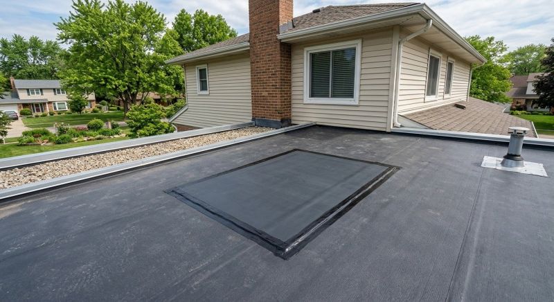 Rubber Roof Repair in Powell, OH