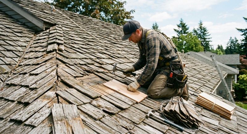 Shake Shingle Repair in Mount Gilead, OH