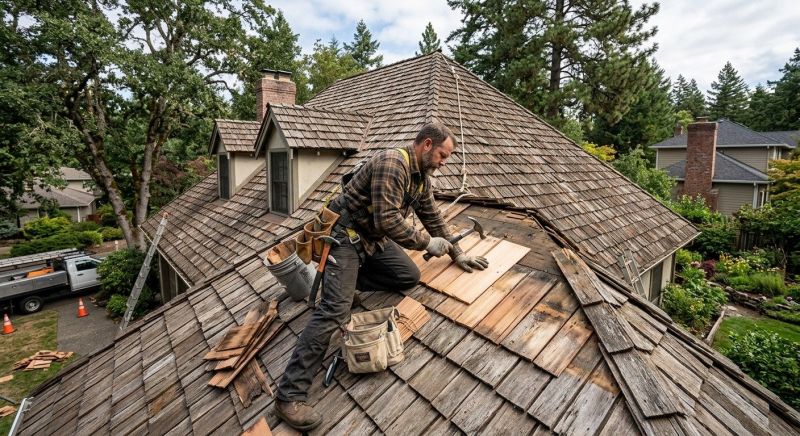 Shake Shingle Repair in Mount Gilead, OH