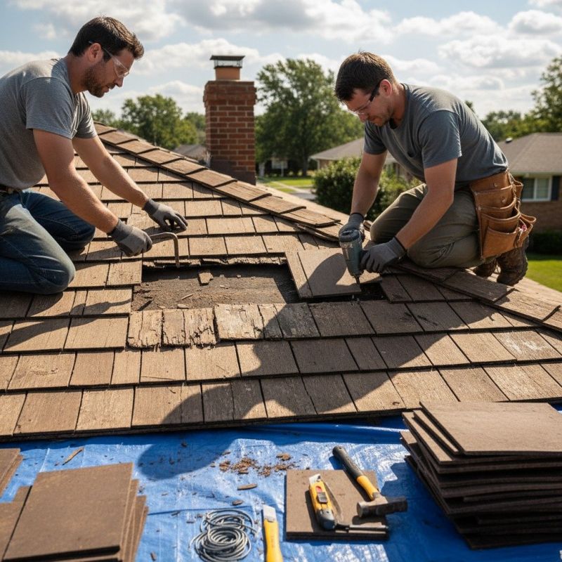 Shake Shingle Repair in Mount Vernon, OH