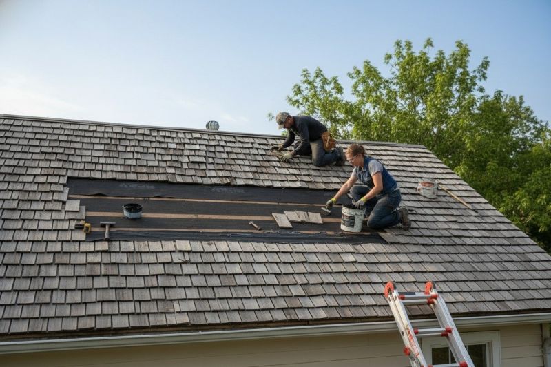 Shake Shingle Repair in Pataskala, OH