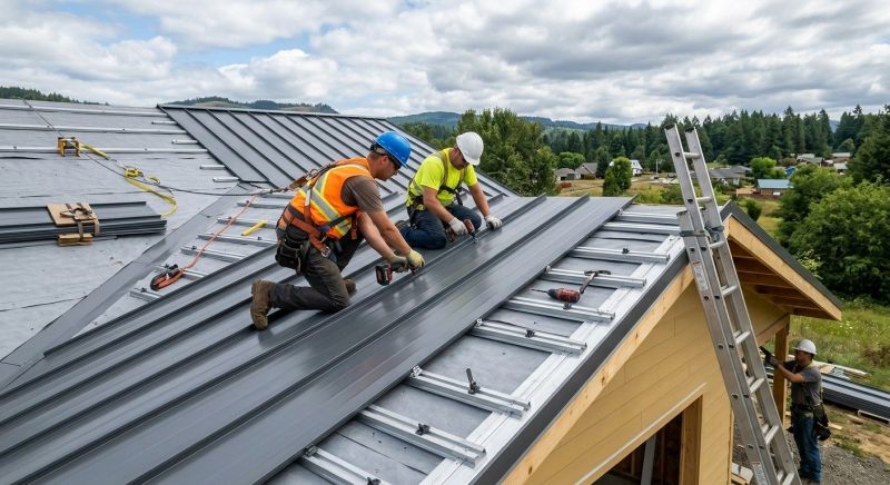 Sheet Roofing Installation in Chesterville, OH