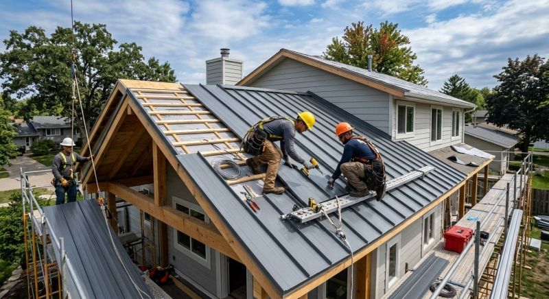 Sheet Roofing Installation in Galena, OH