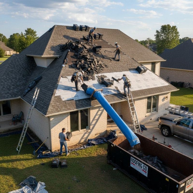 Shingle Roof Replacement in Centerburg, OH