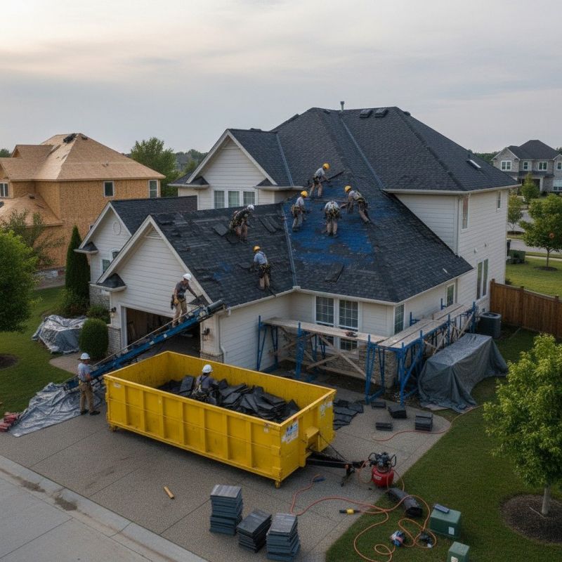 Shingle Roof Replacement in Fredericktown, OH