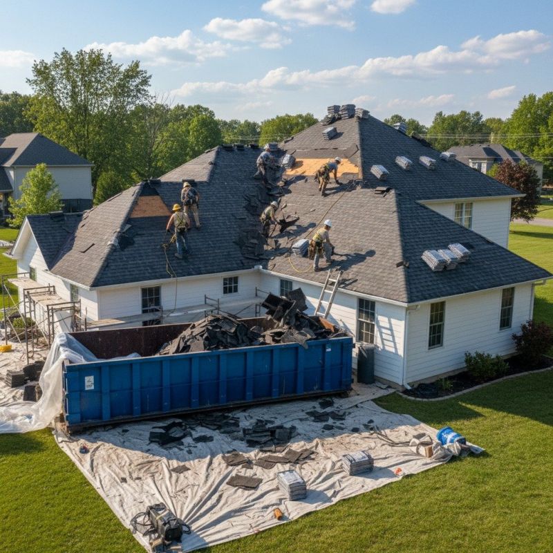 Shingle Roof Replacement in Westerville, OH