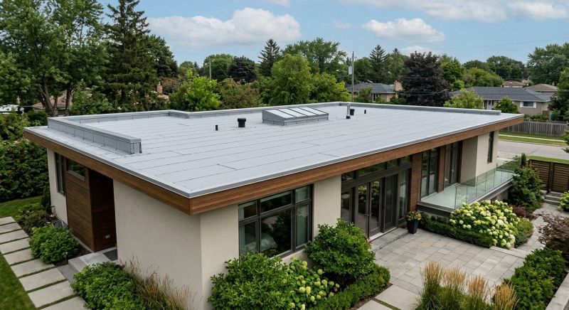 Single Ply Roof Installation in Lewis Center, OH