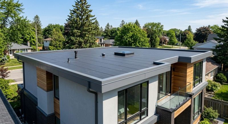 Single Ply Roof Installation in Sparta, OH