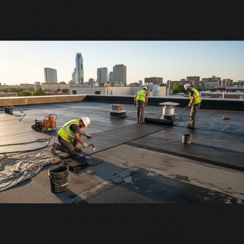 Single Ply Roof Repair in Delaware, OH
