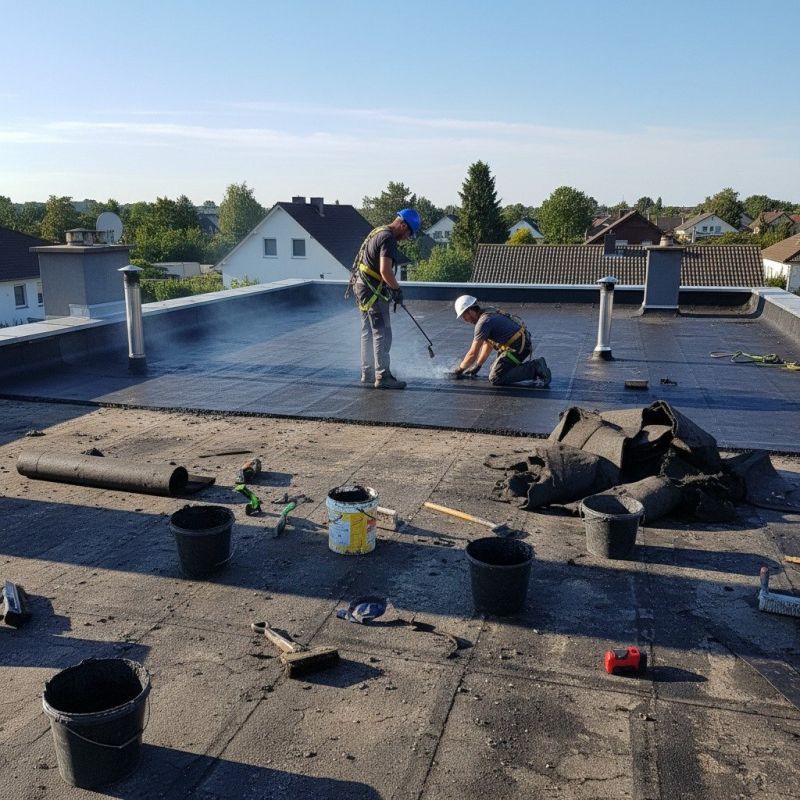 Single Ply Roof Repair in Knox County, OH