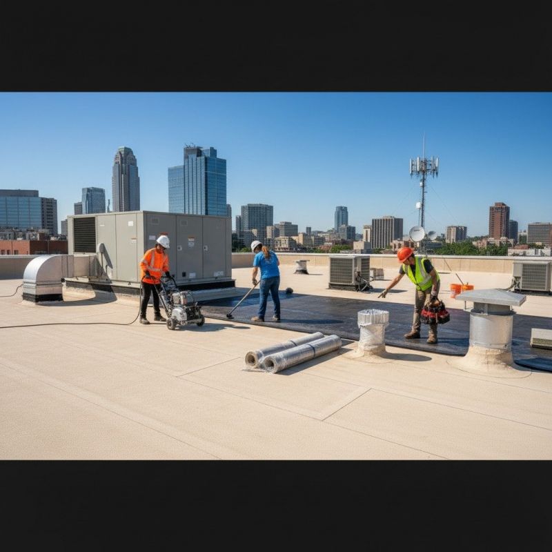 Single Ply Roof Repair in Pataskala, OH
