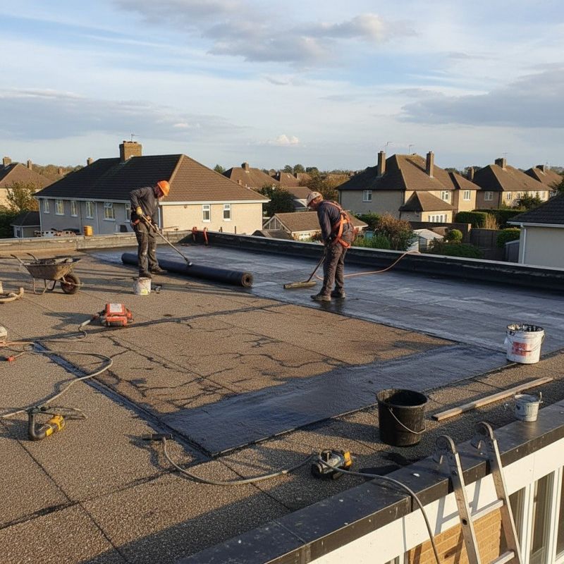 Single Ply Roof Repair in Westerville, OH