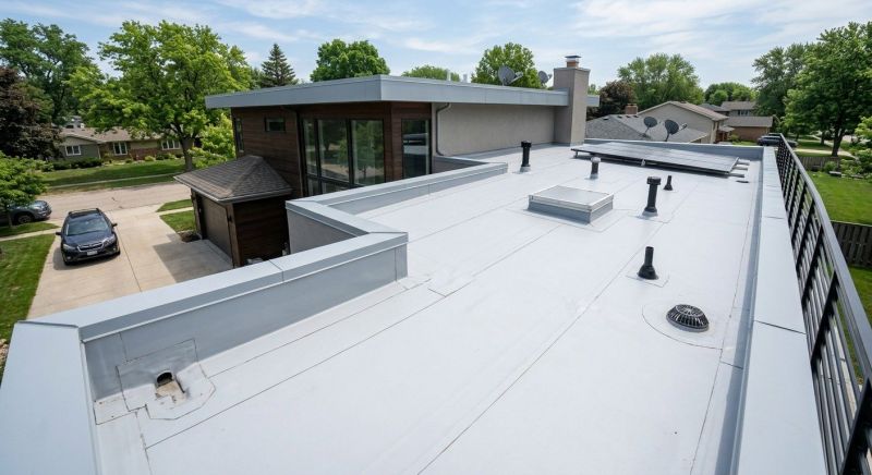 Single Ply Roof Replacement in Galena, OH