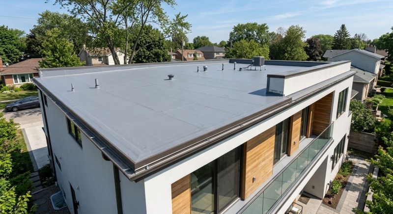 Single Ply Roof Replacement in Westerville, OH