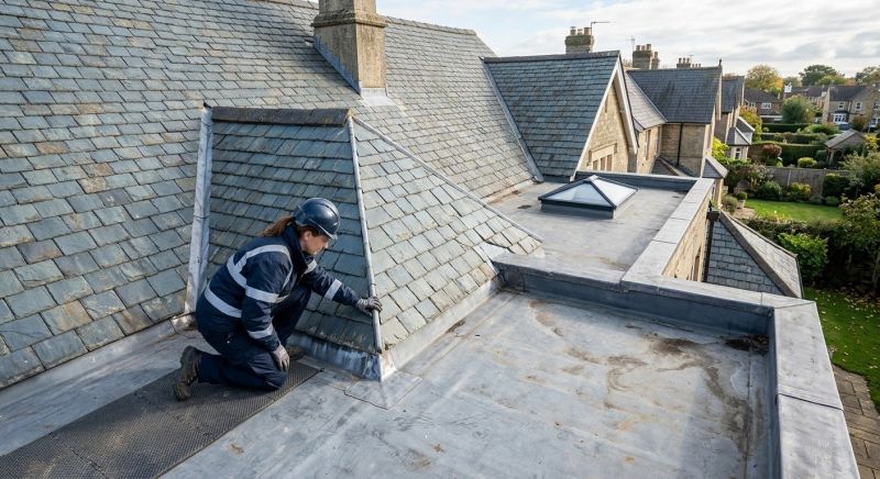 Slate Roof Inspection in Sunbury, OH