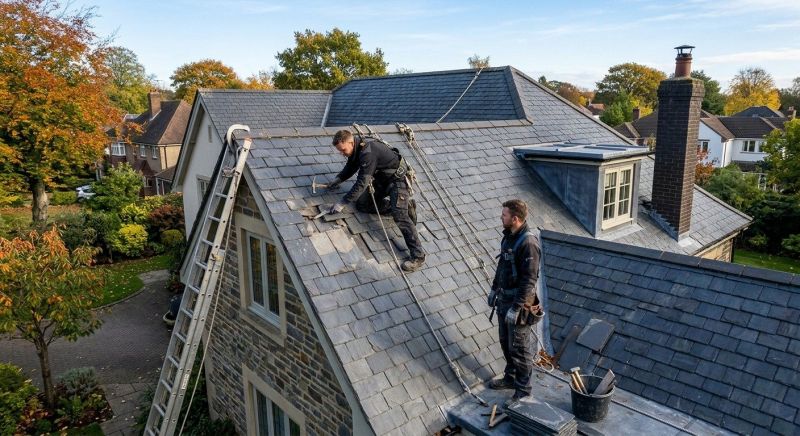 Slate Roof Maintenance in Sunbury, OH