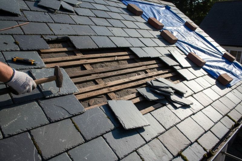 Slate Roof Repair in Centerburg, OH