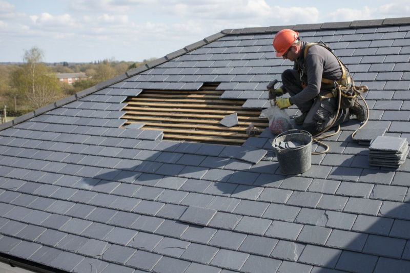 Slate Roof Repair in Galena, OH