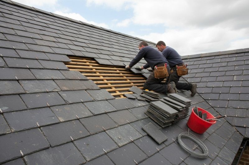 Slate Roof Repair in Hilliard, OH