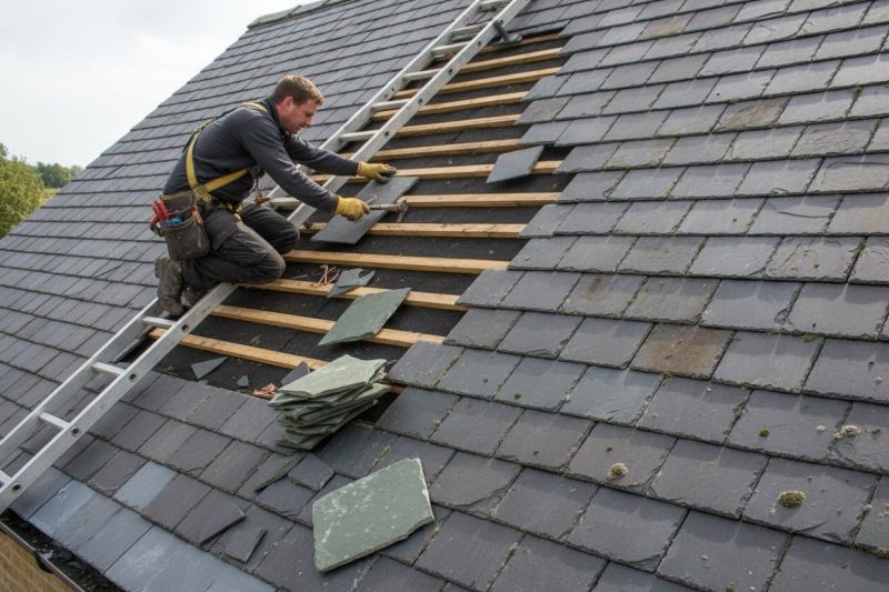 Slate Roof Repair in Knox County, OH