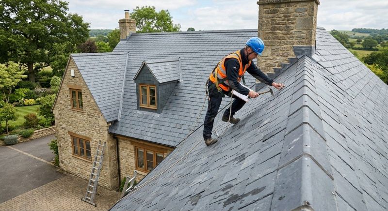 Slate Roof Repair in Sunbury, OH