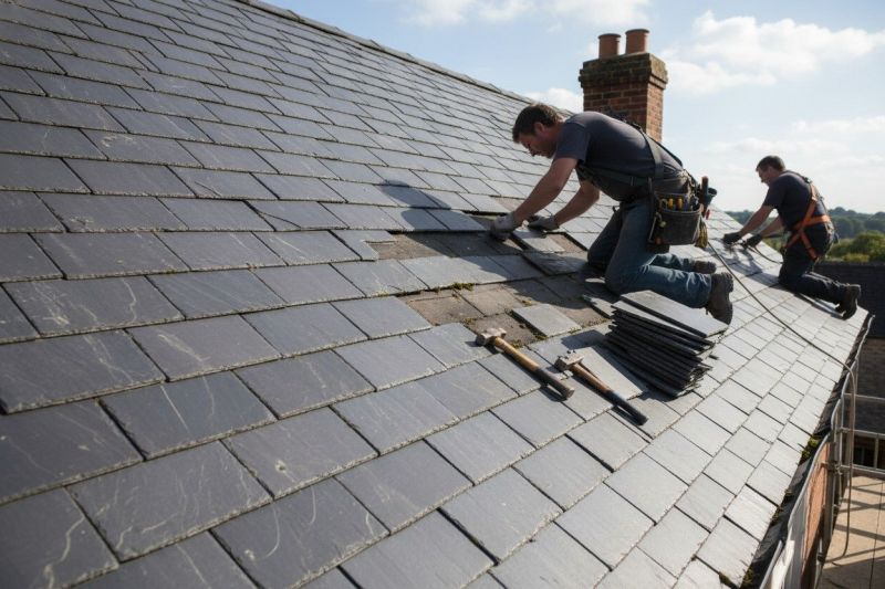 Slate Roof Repair in New Albany, OH