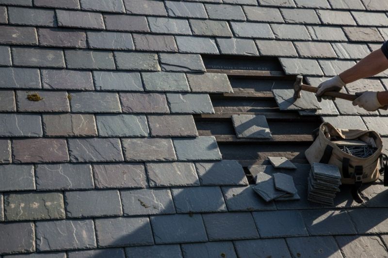 Slate Roof Repair in Powell, OH