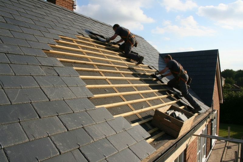 Slate Roof Replacement in Chesterville, OH