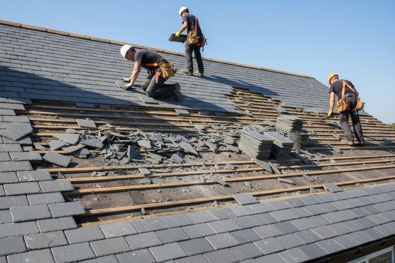 Slate Roof Replacement in Chesterville, OH