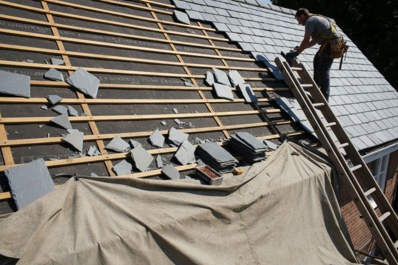Slate Roof Replacement in Dublin, OH