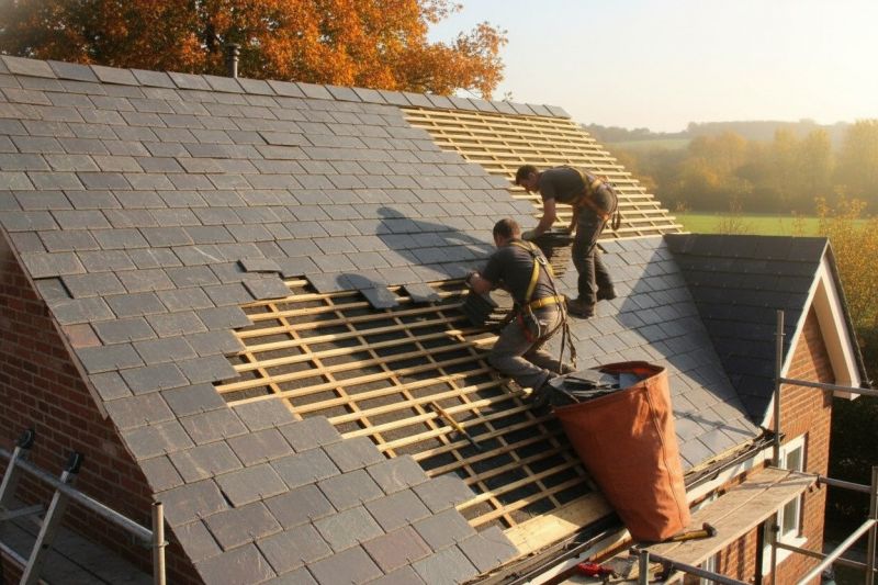 Slate Roof Replacement in Knox County, OH