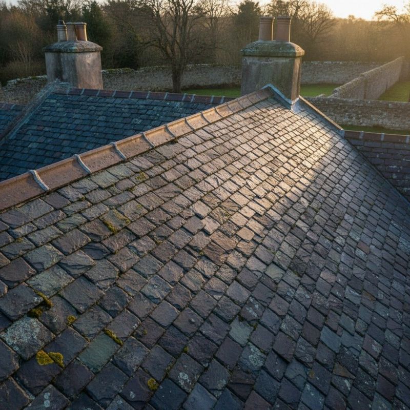 Slate Roof Replacement in Lewis Center, OH