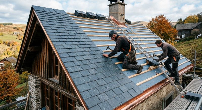 Slate Roofing Service in Sunbury, OH