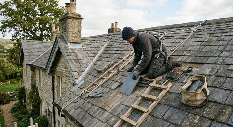 Slate Shingles Repair in Powell, OH
