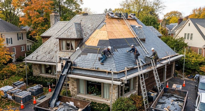 Slate Shingles Repair in Westerville, OH